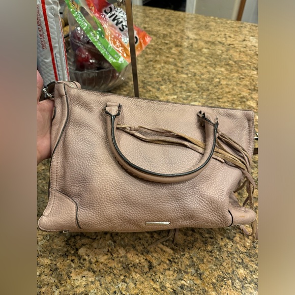 🎄🎄🎄Rebecca Minkoff “Regan” Leather Crossbody Shoulder Handbag - Picture 8 of 12